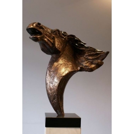 馬 y15384 立體雕塑.擺飾-仿黃銅